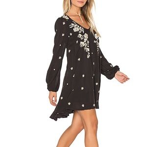 Free People Sweet Tennessee Embroidered Dress